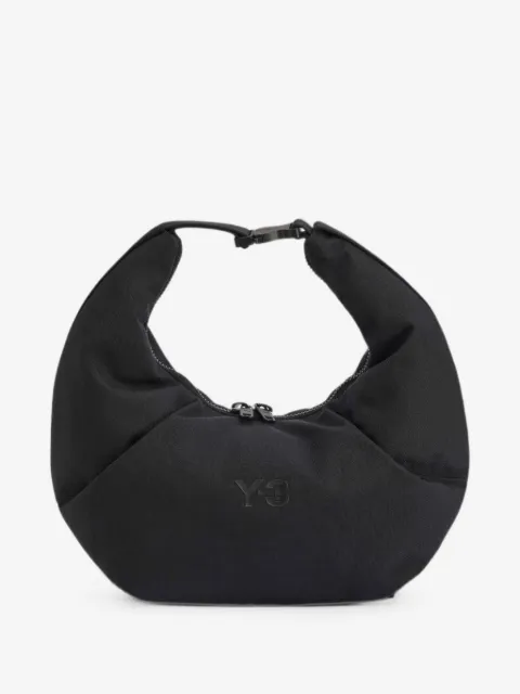 Y-3 Crescent logo-print padded tote bag