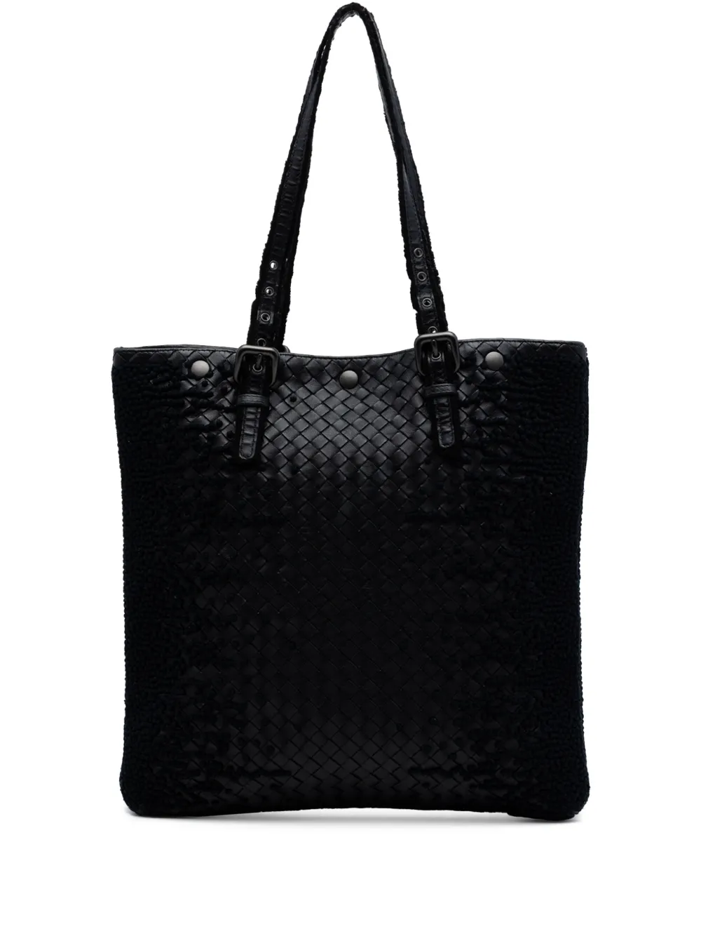 Bottega Veneta Pre-Owned Borsa tote Intrecciato in nappa 2010 - Nero
