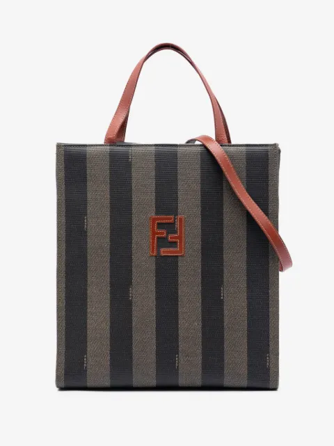 Fendi Pre-Owned 20th Century Pequin Coated Canvas FF Convertible backpack