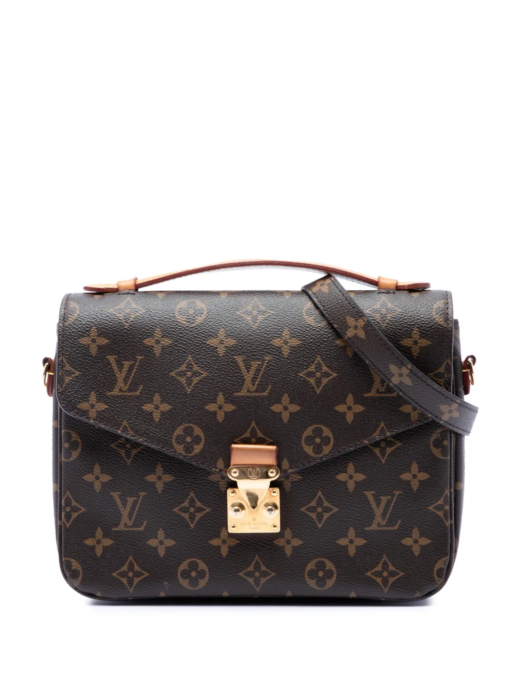 Louis Vuitton Pre-Owned 2018 Pochette Metis Satchel-Tasche mit Monogramm - Braun