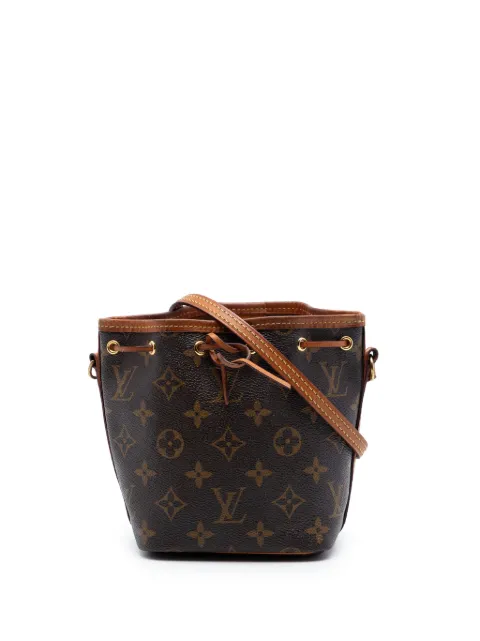 Louis Vuitton Pre-Owned 2017 Monogram Nano Noe bucket bag