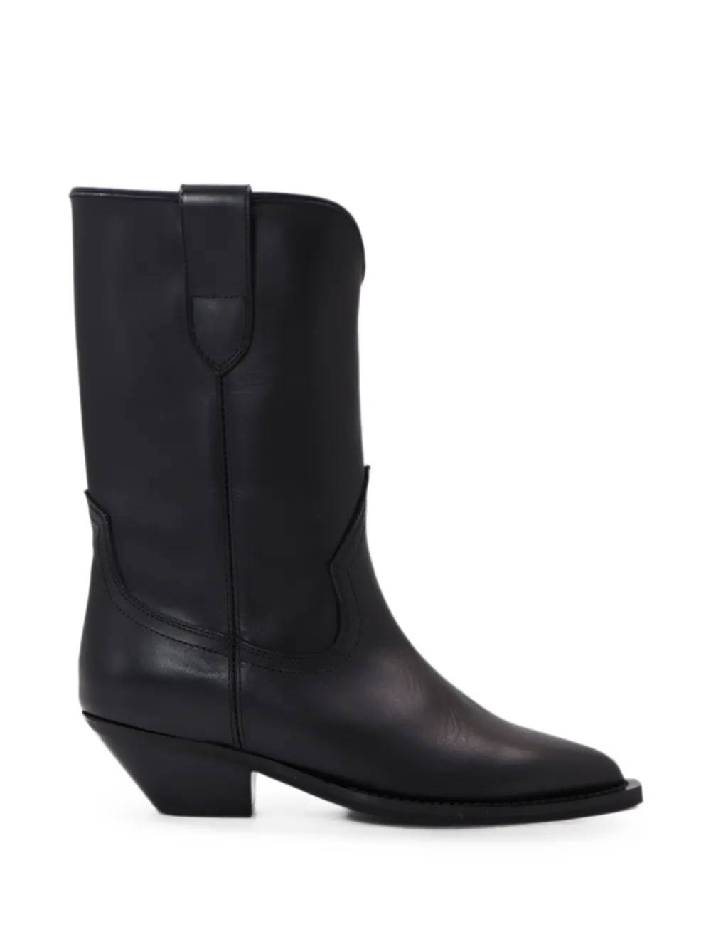 Notabene Arlette pointed-toe western boots Zwart