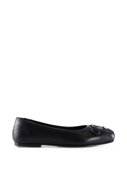 Notabene Serena bow-detail square-toe ballet flats