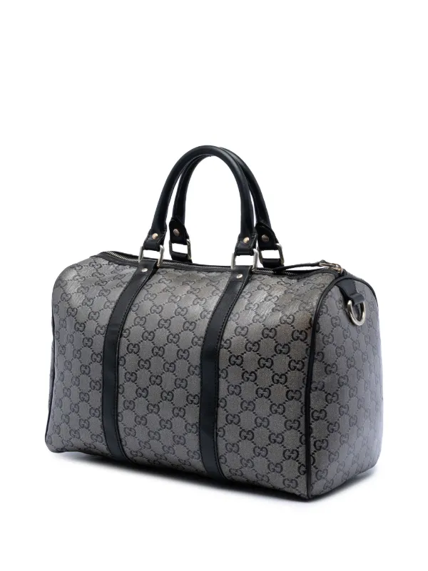 Gucci Pre-Owned 2016-2026 ミディアム GG クリスタル ジョイ ボストン 