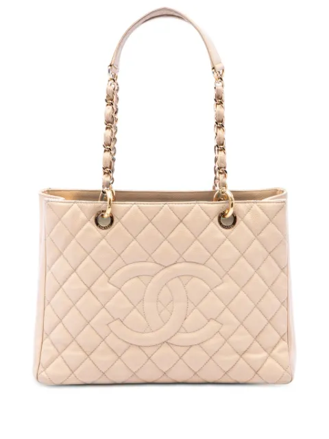 CHANEL Pre-Owned 2010-2011 Caviar Grand Shopping tote bag