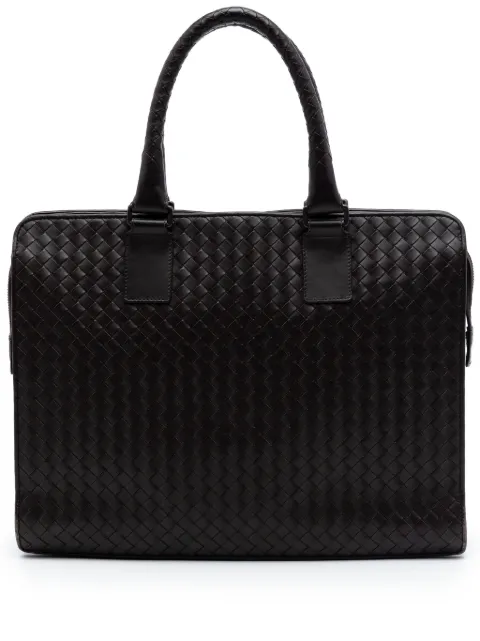 Bottega Veneta Pre-Owned 2010 Nappa Intrecciato business bag