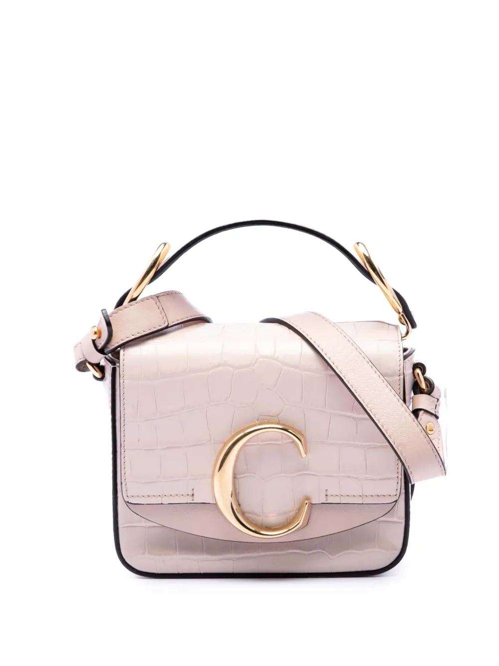Chloé Pre-Owned Borsa a tracolla C mini 2019 - Rosa