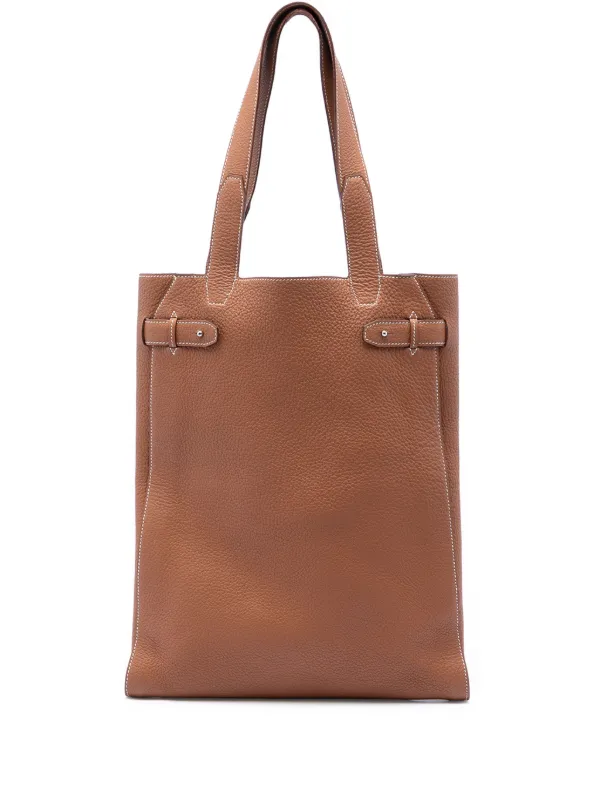 Hermès Pre-owned 2018 Negonda Cabas Vertige Tote Bag in Brown