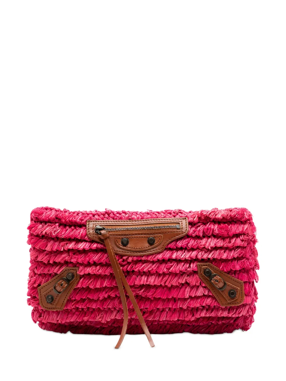 Balenciaga Pre-Owned Clutch Motocross Classic Envelope 2005 - Rosa