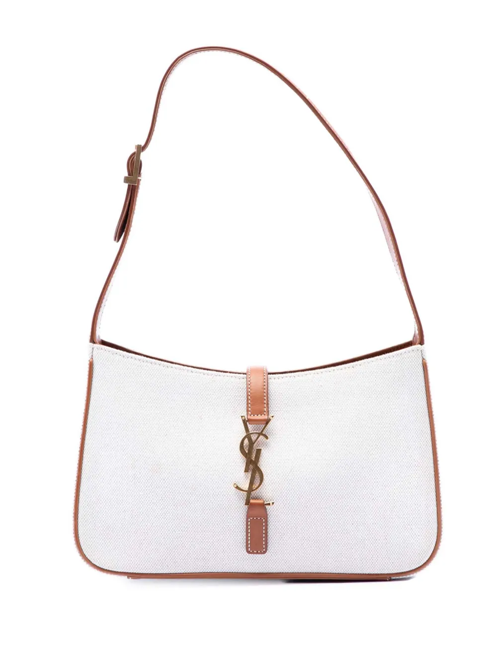 Saint Laurent Pre-Owned Borsa a spalla Le 5 a 7 2022 - Bianco