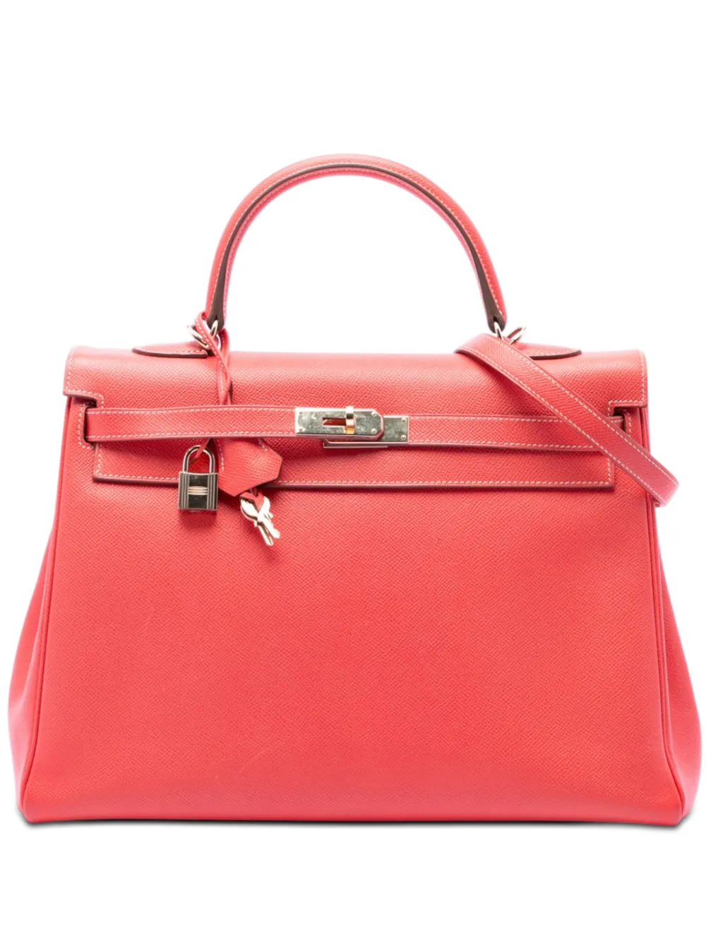 Hermès Pre-Owned Borsa a tracolla Epsom Candy Kelly II Retourne 35 2011-2013 - Rosa