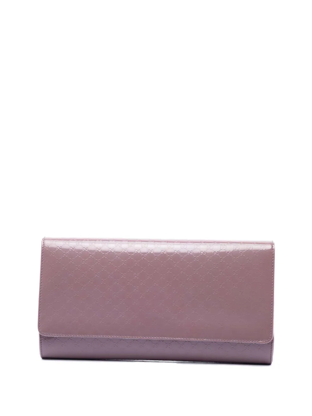 Gucci Pre-Owned Clutch Microguccissima Patent Broadway 2000-2015 - Rosa
