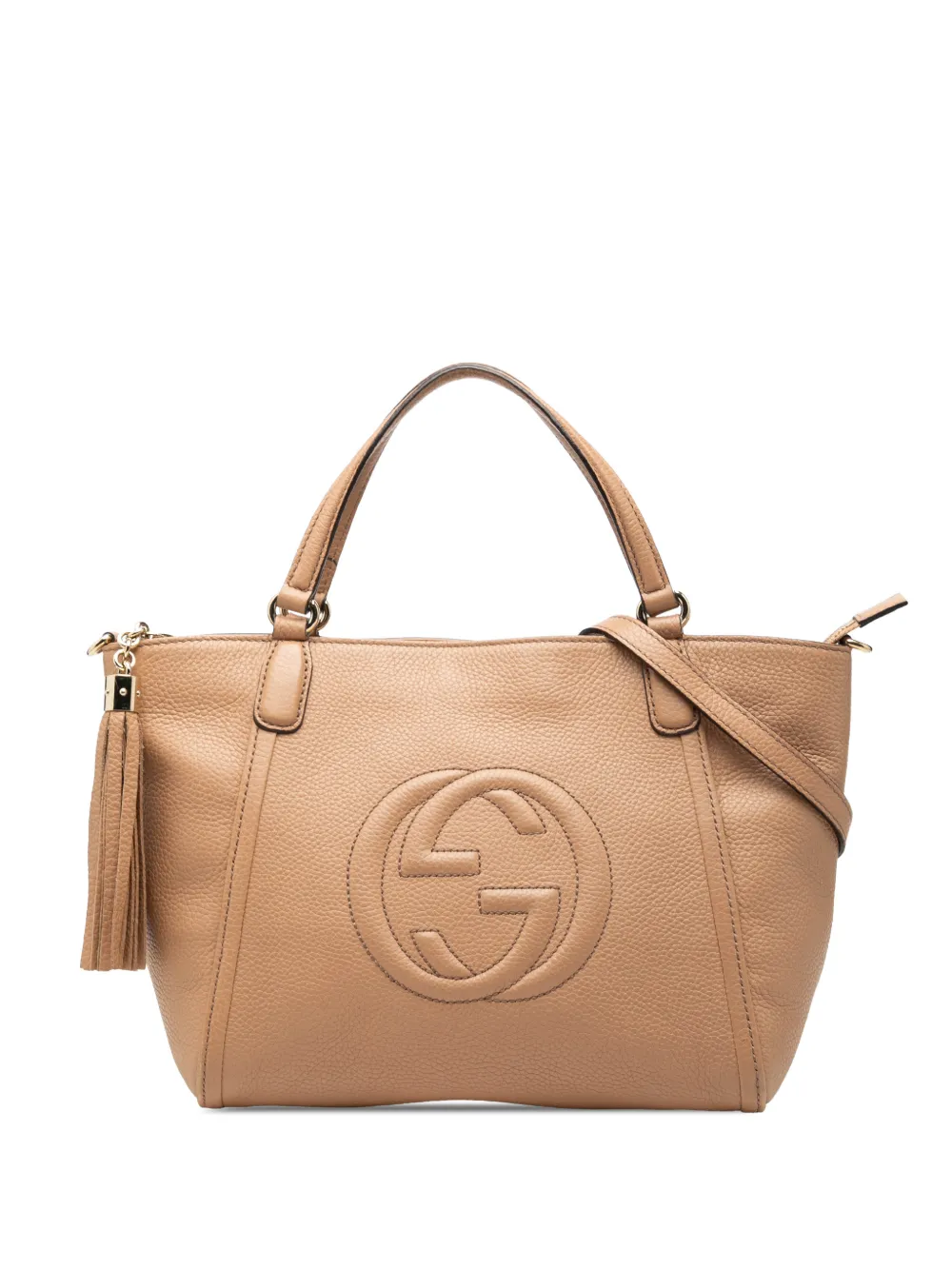 Gucci Pre-Owned 2000-2015 Small Calfskin Soho Cellarius satchel - Brown