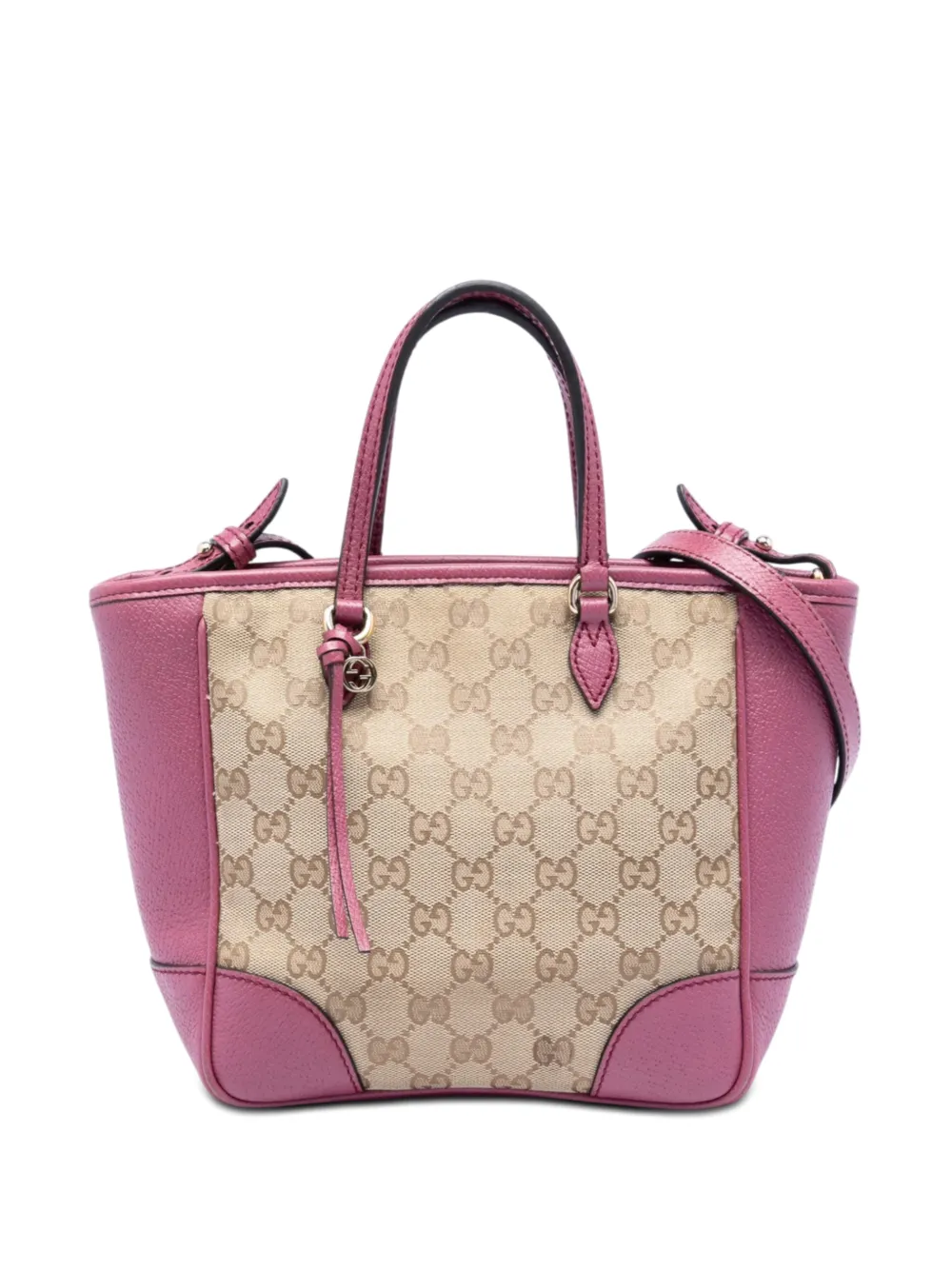 Gucci Pre-Owned Borsa a tracolla piccola in tela GG 2016-2026 - Rosa