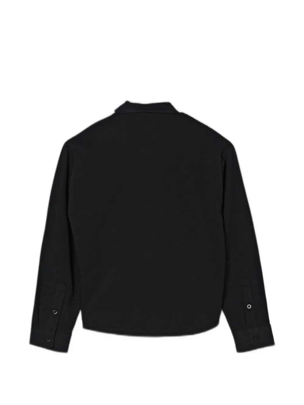 Emporio Armani Kids Shirt met logoplakkaat Zwart
