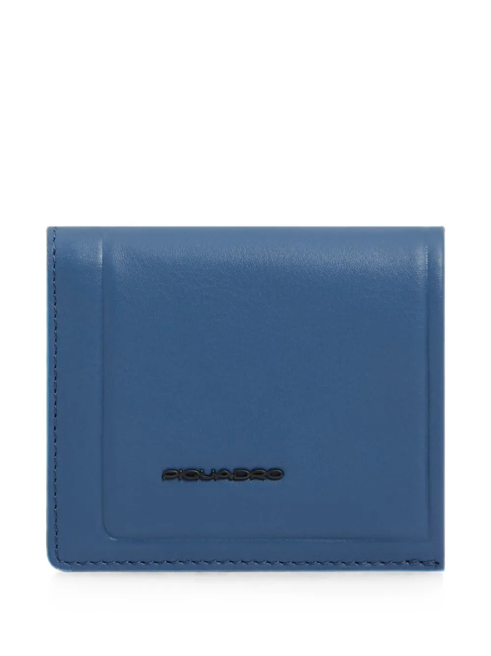PIQUADRO vertical trifold wallet - Blu