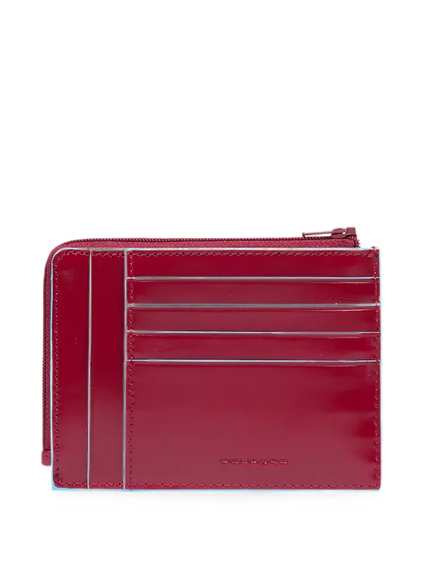 PIQUADRO レザーカードケース PIQUADRO カードケース | レッド | FARFETCH JP
