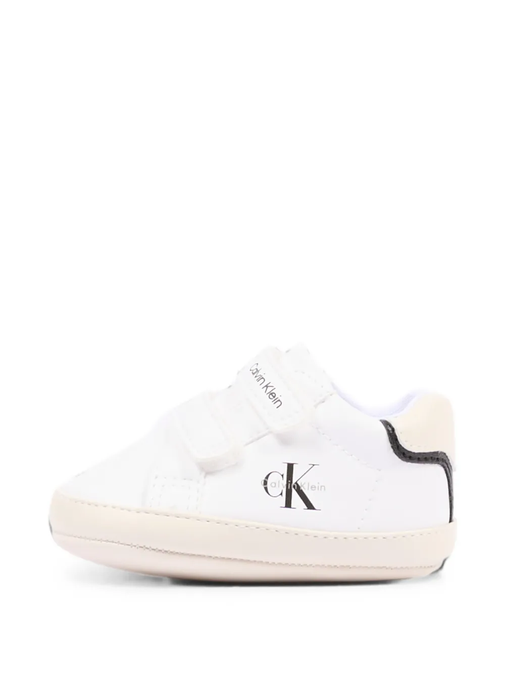 Calvin Klein Kids Low-top sneakers met klittenband en logo Wit