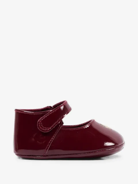 Tommy Hilfiger Junior logo-plaque touch-strap ballet flats