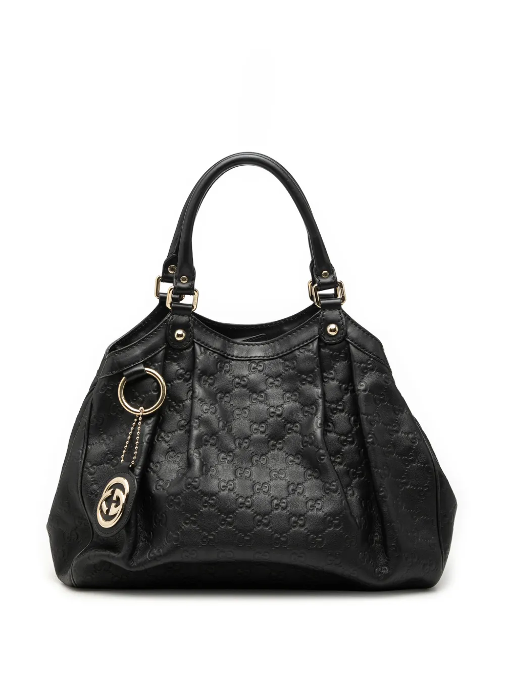 Gucci Pre-Owned 2000-2015 Medium Guccissima Sukey tote bag - Black