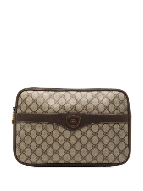 Gucci Pre-Owned 20th Century GG Supreme clutch bag