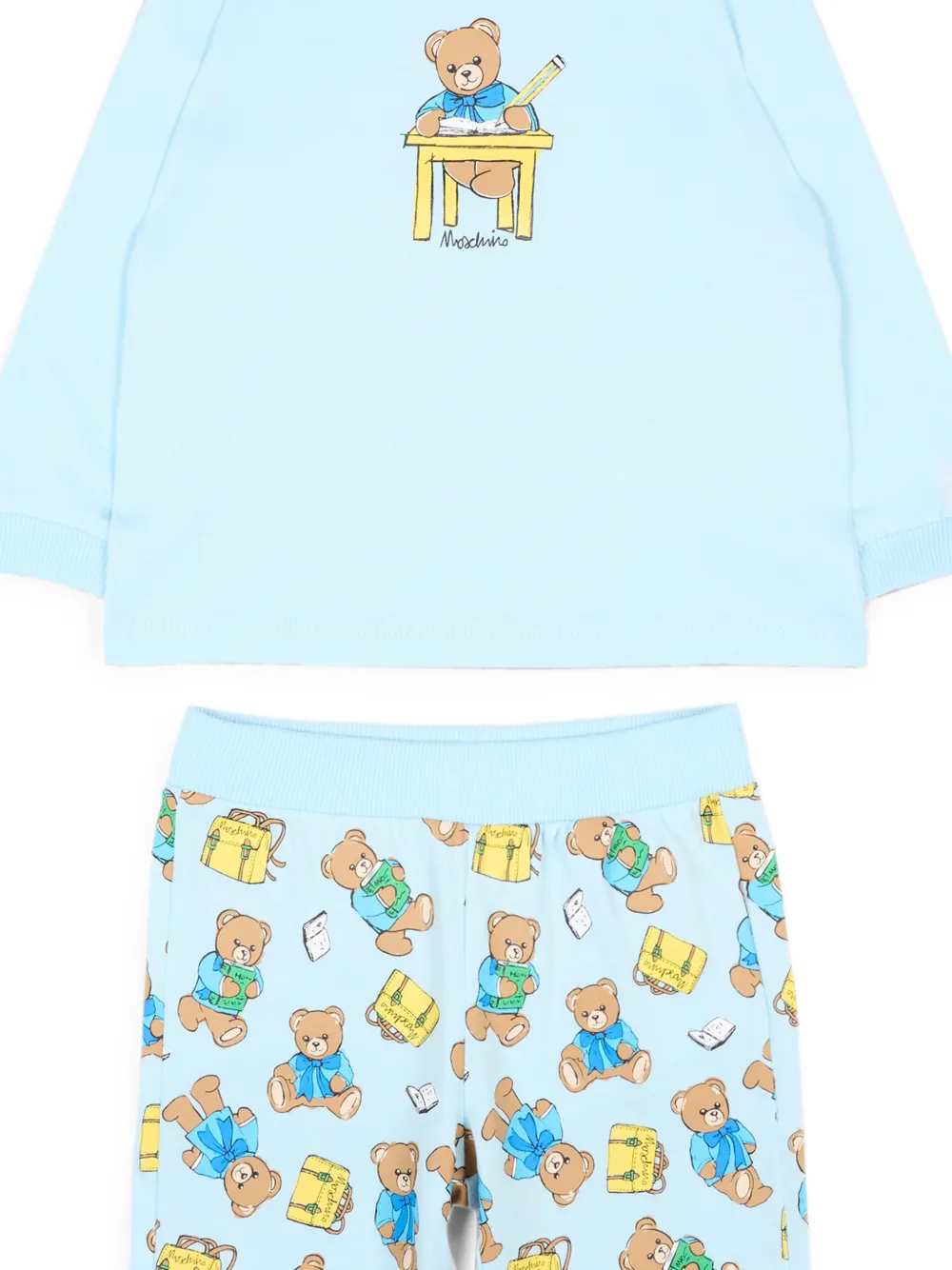 Moschino Kids Teddy Bear trainingspak met print Blauw