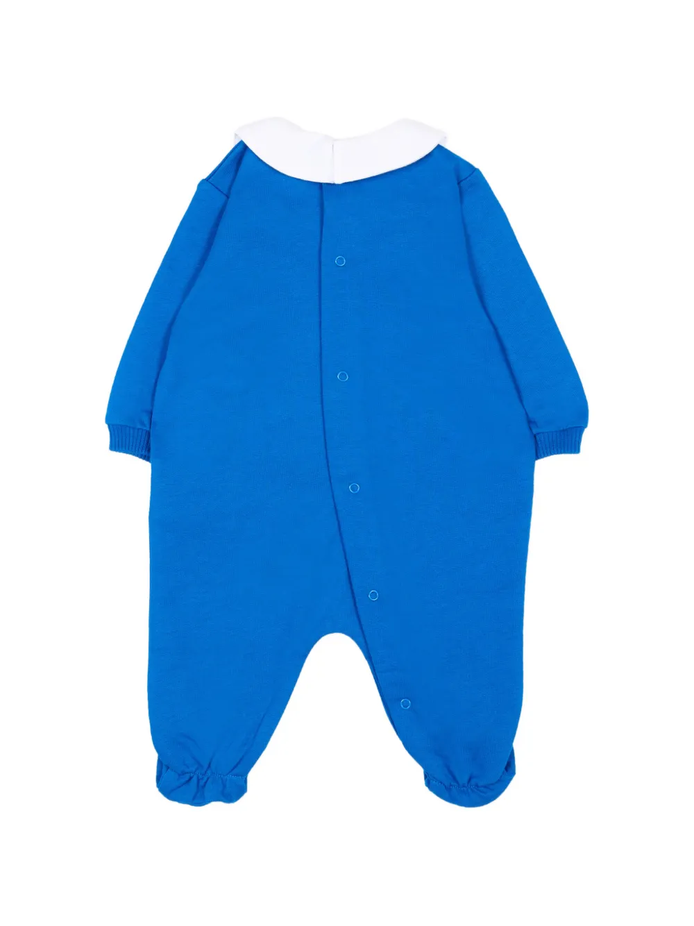 Moschino Kids Teddy Bear pyjama met ronde kraag Blauw