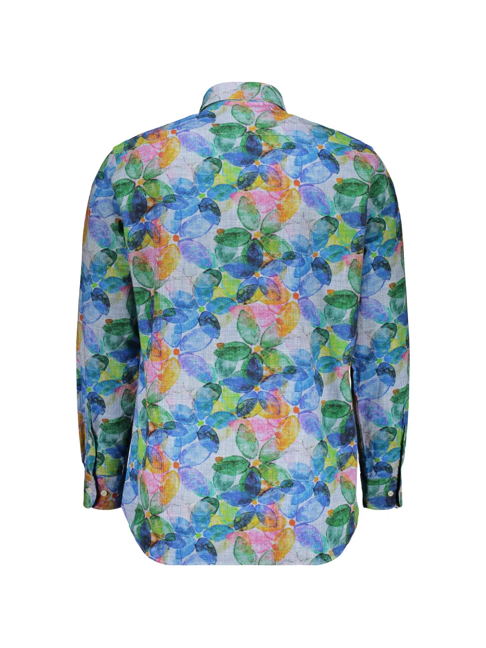 Paul & Shark Overhemd met bloemenprint Blauw