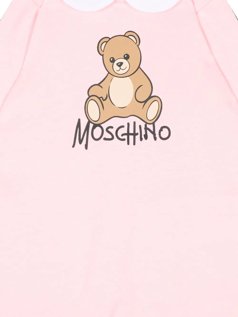 Moschino Kids Pyjama met teddybeerprint Roze