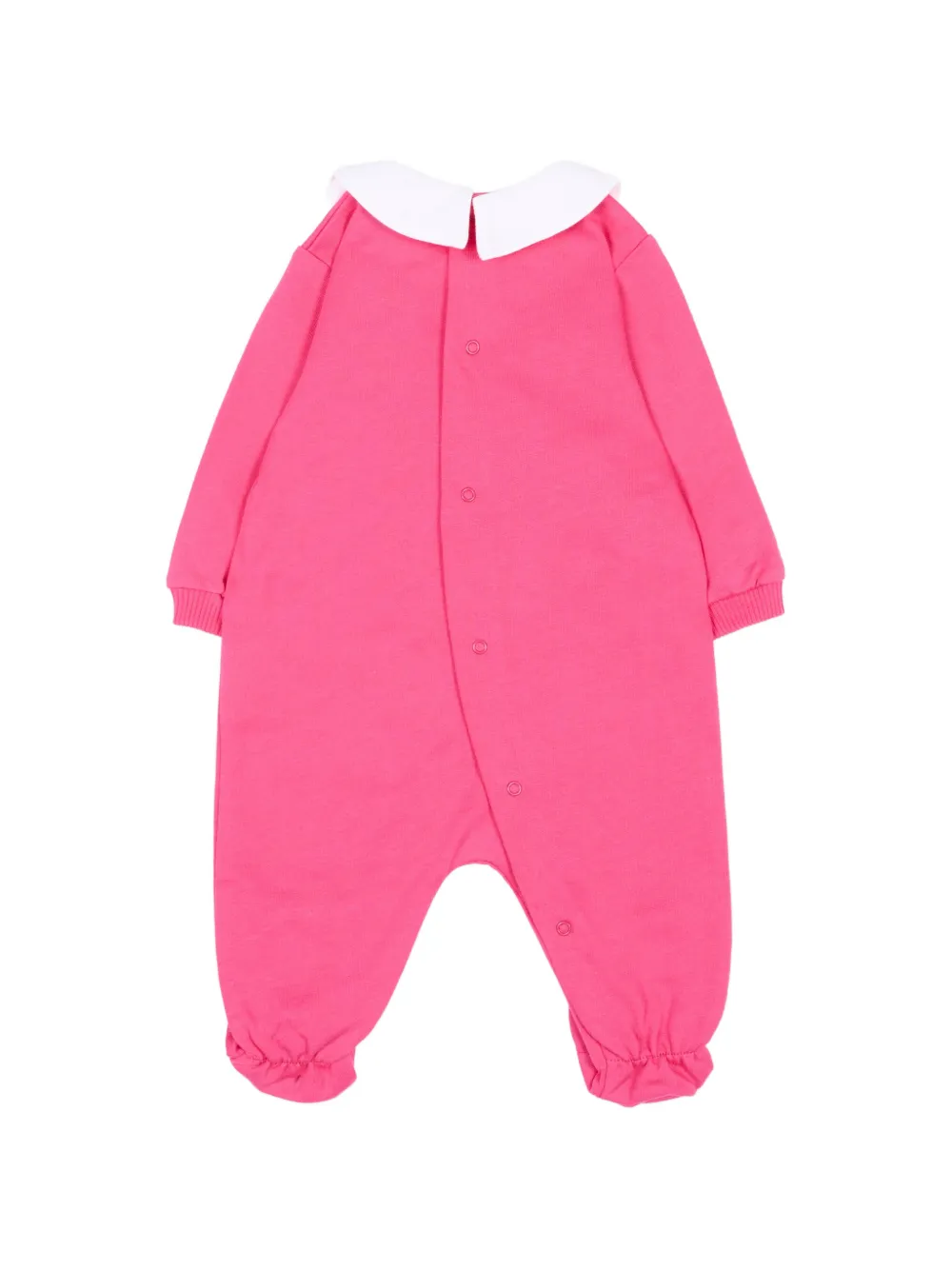 Moschino Kids Teddy Bear pyjama met Peter Pan-kraag Roze