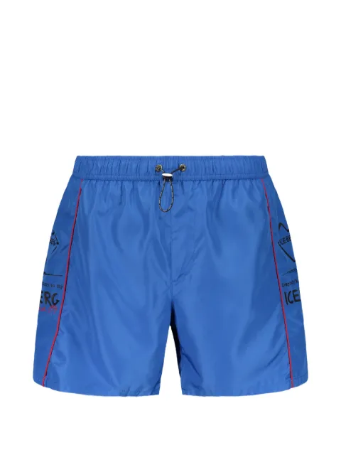 Iceberg logo-print swim shorts