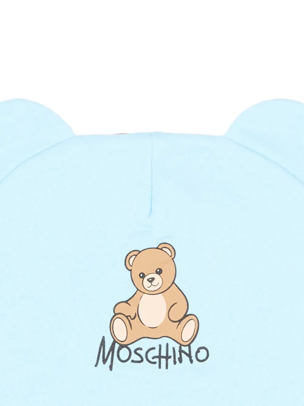 Moschino Kids Teddys Bear muts Blauw