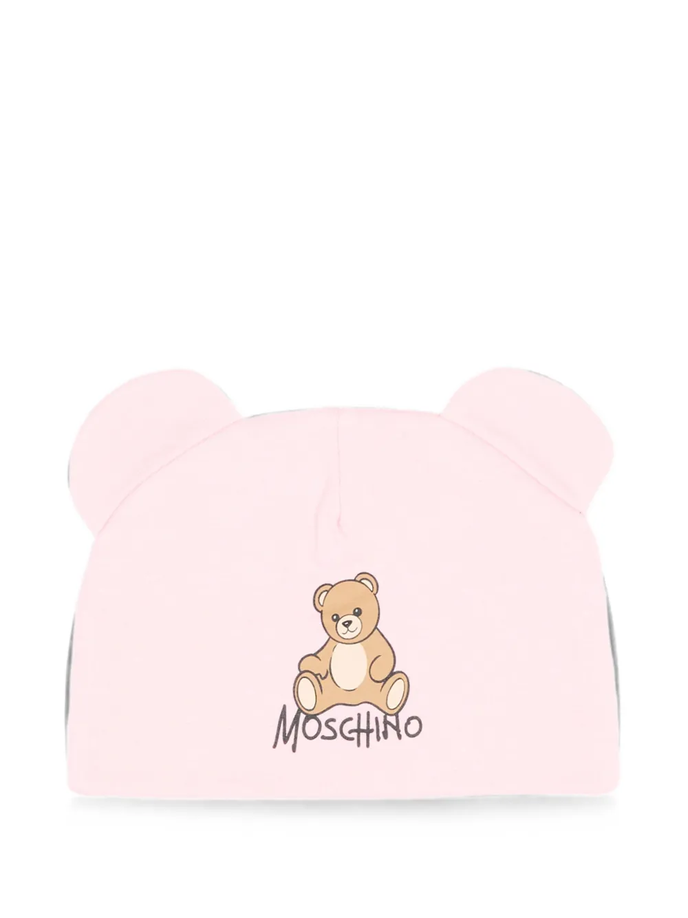 Moschino Kids Teddy Bear beanie hat - Rosa
