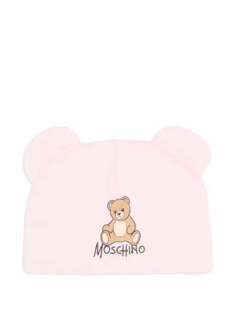 Moschino Kids gorro con motivo Teddy Bear