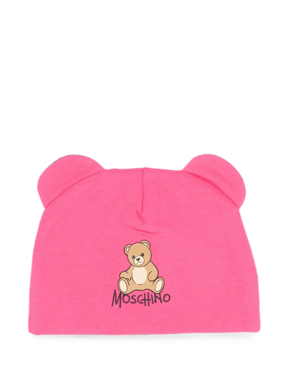 Moschino Kids Berretto Teddy Bear - Rosa