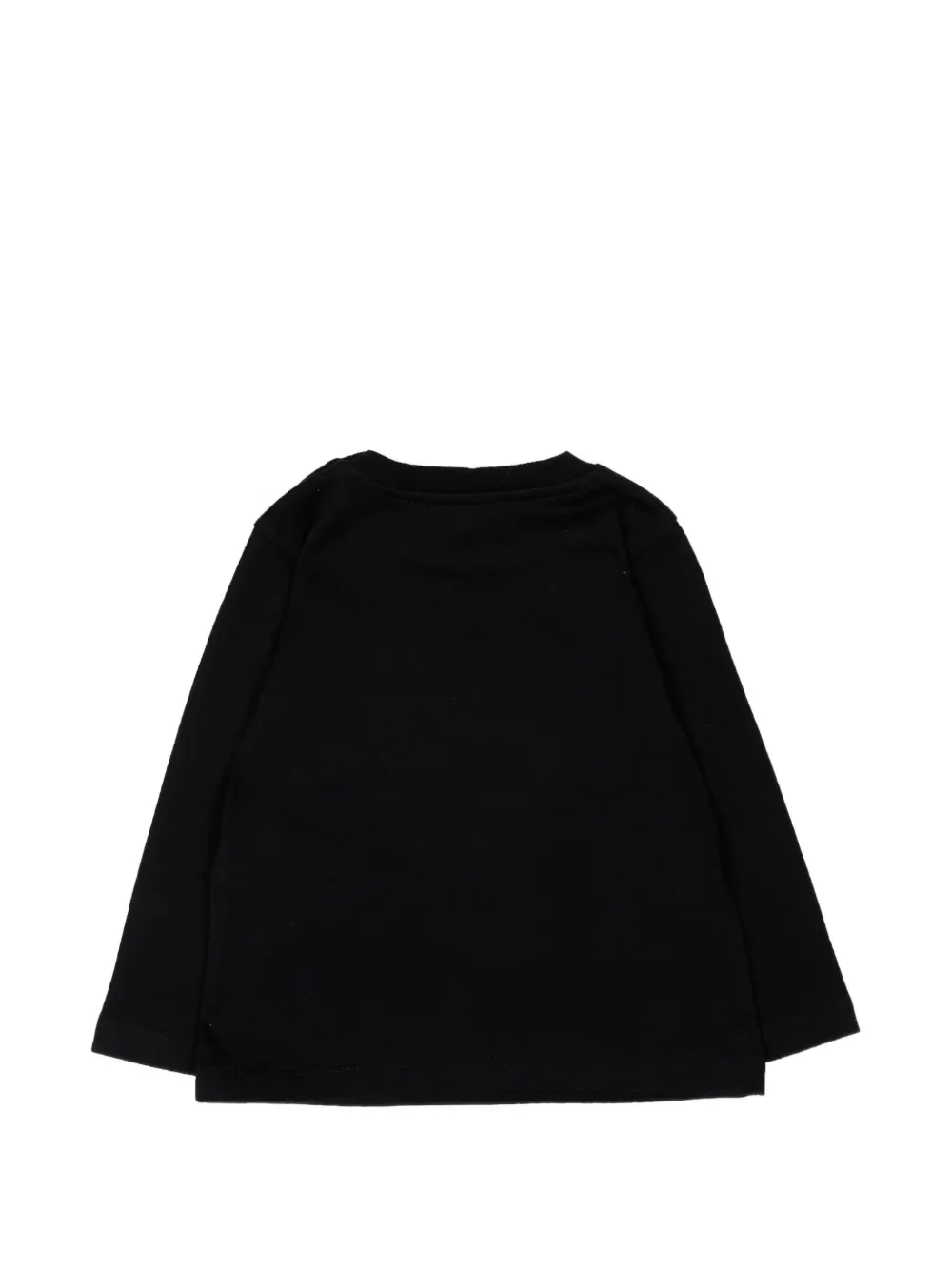 Moschino Kids Teddy Bead T-shirt met lange mouwen Zwart