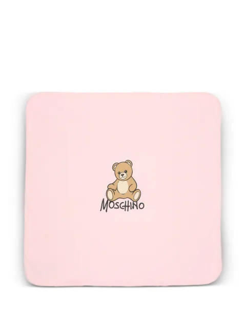 Moschino Kids Teddy Bear-print blanket