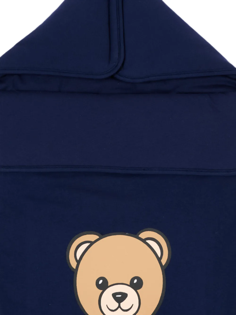 Moschino Kids Slaapzak met teddybeerprint Blauw