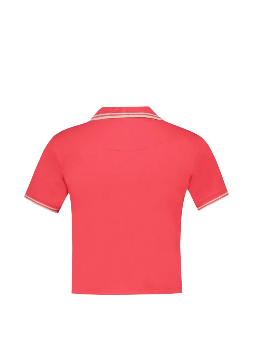 Vivienne Westwood Poloshirt met korte mouwen en Orb-borduurwerk Rood