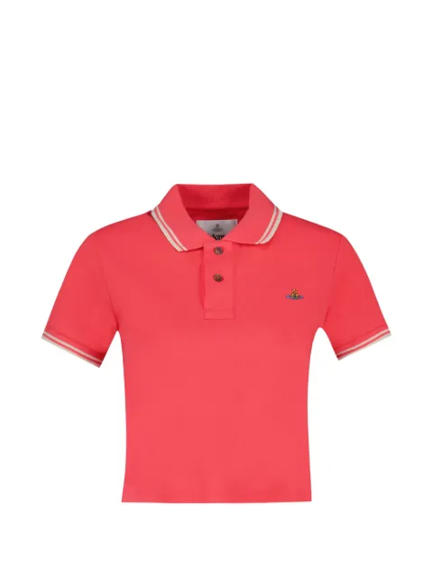 Vivienne Westwood Orb-embroidered short-sleeve polo shirt