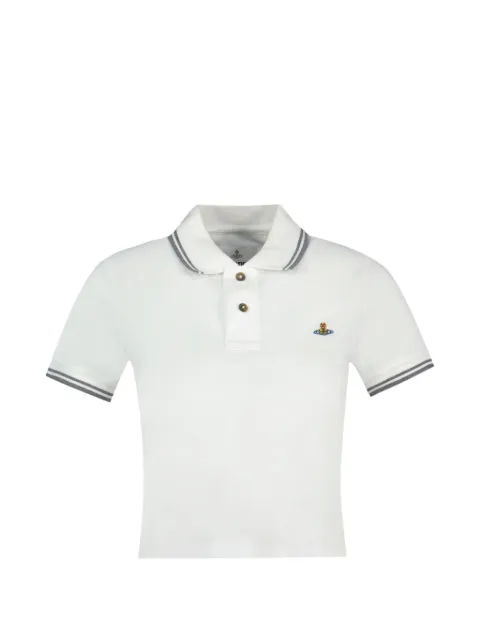 Vivienne Westwood Orb-embroidered short-sleeve polo shirt