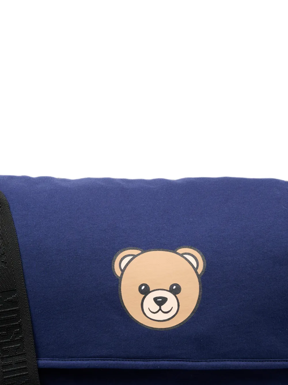 Moschino Kids Teddy Bear schoudertas met patch Blauw