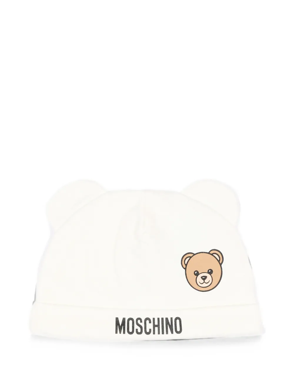 Moschino Kids Teddy Bear accessoireset met logo-print Wit