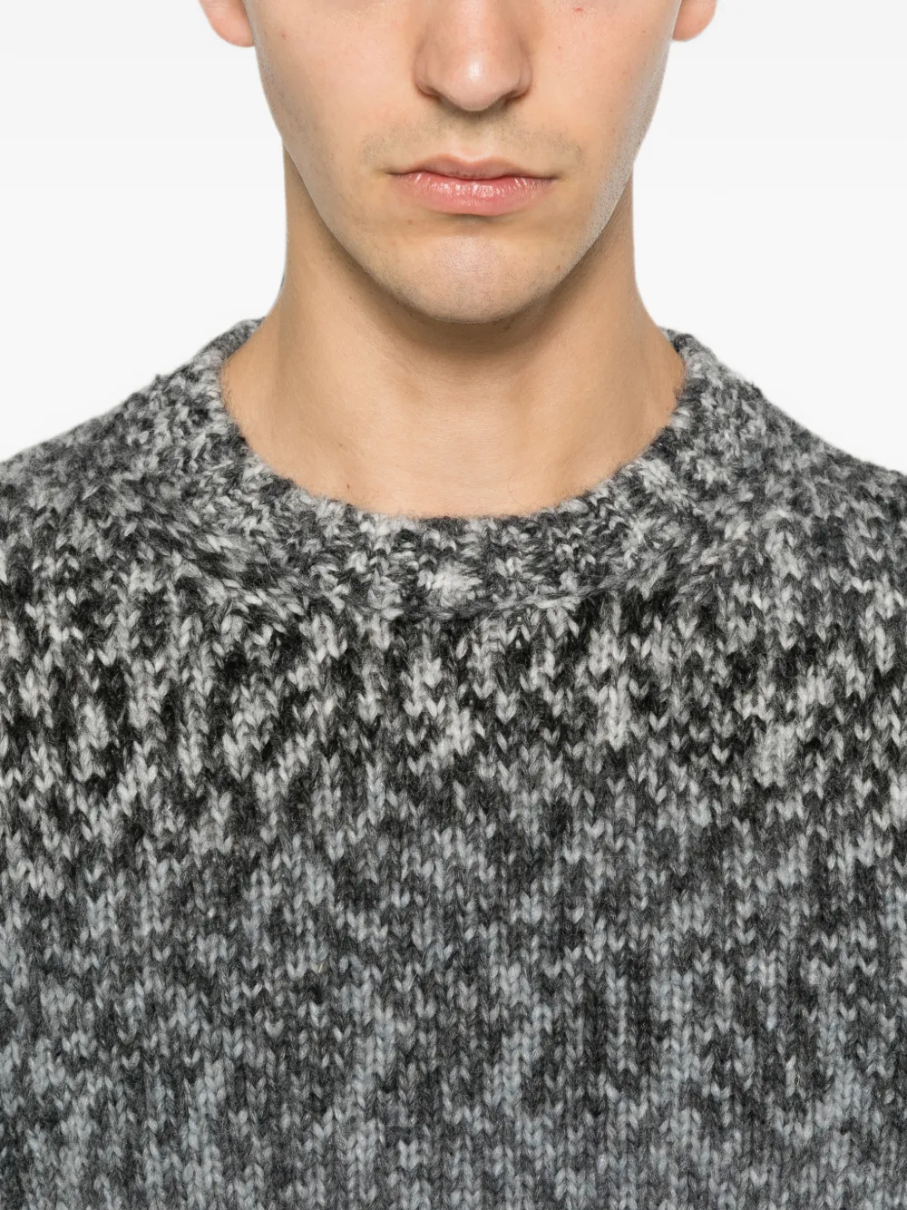 DONDUP Trui met ronde hals Grijs