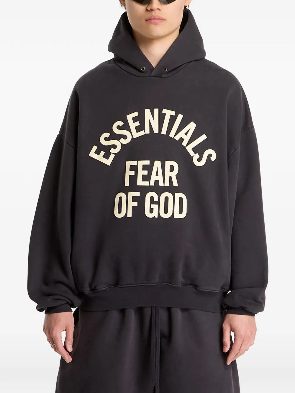 FEAR OF GOD ESSENTIALS Campus 90's hoodie - Grigio