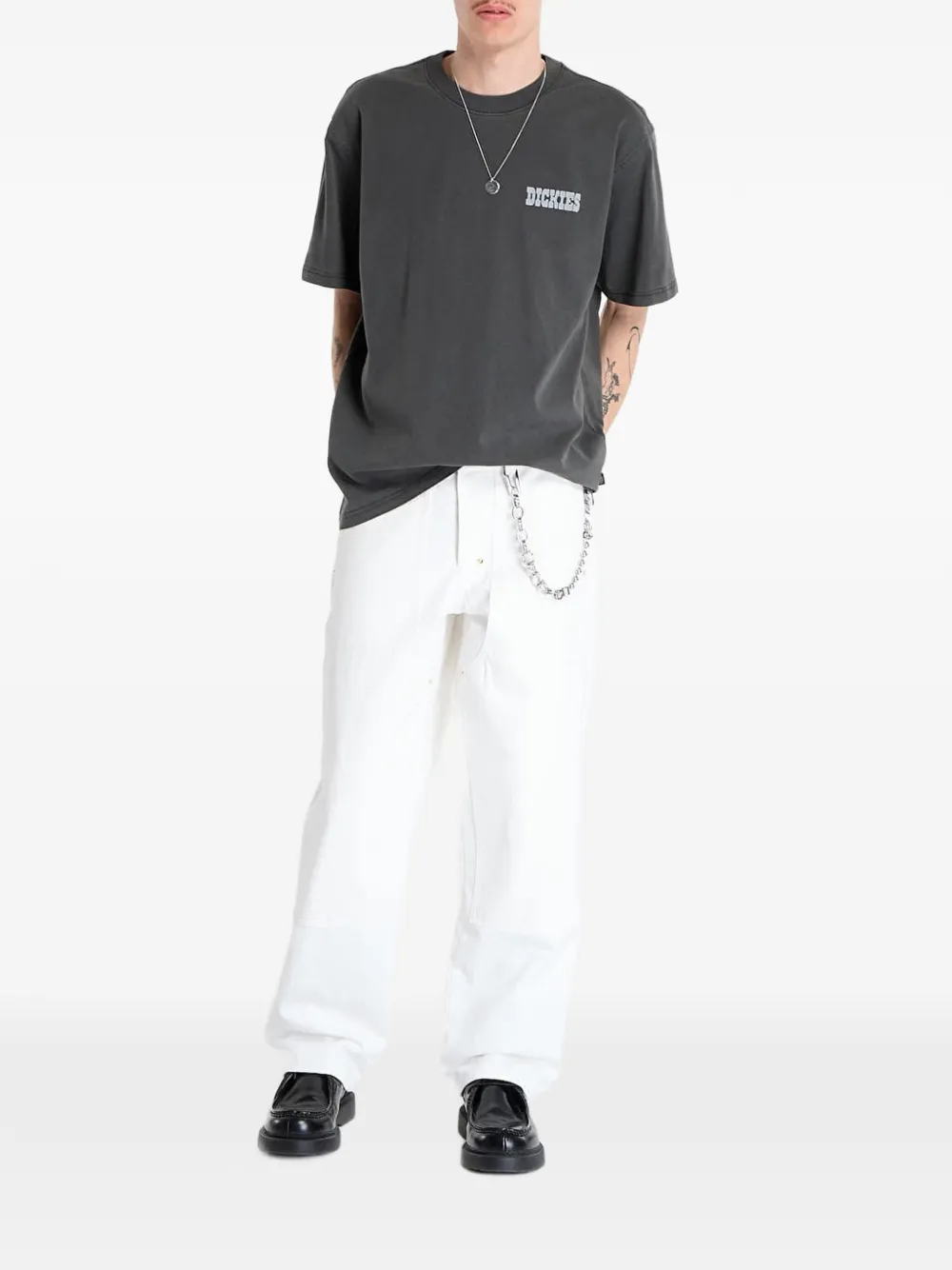 DICKIES T-shirt met print Grijs