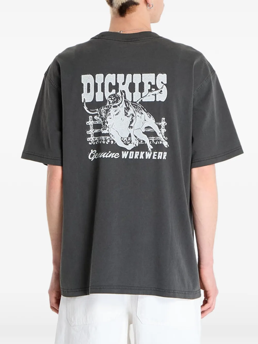 DICKIES T-shirt met print Grijs
