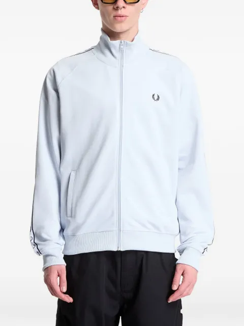 Fred Perry logo-embroidered track jacket