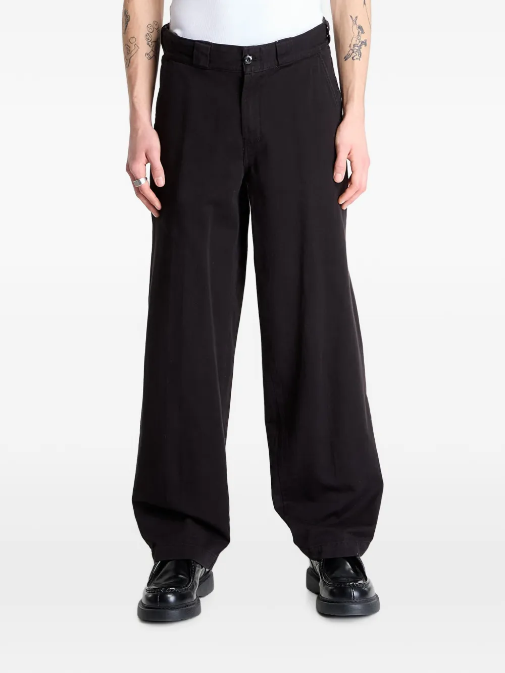 Dickies 247 Loose-fit Trousers In Black