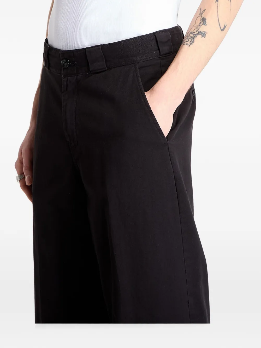 DICKIES 247 ruimvallende broek Zwart